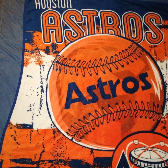 ⚾Vintage Houston Astros Throw Blanket⚾ - Picture 3 of 3